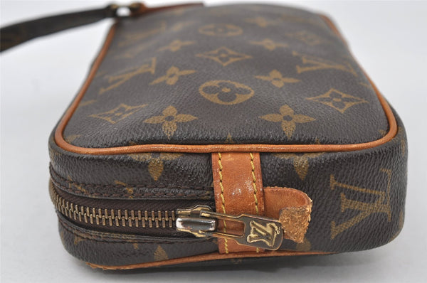 Auth Louis Vuitton Monogram Marly Bandouliere Shoulder Bag M51828 LV Junk 5579I