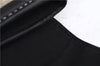 Authentic BURBERRY Nova Check Clutch Hand Bag Purse Wool Leather Beige 5581E