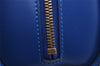 Authentic Louis Vuitton Epi Dauphine GM Cosmetic Pouch Blue M48435 LV 5584I