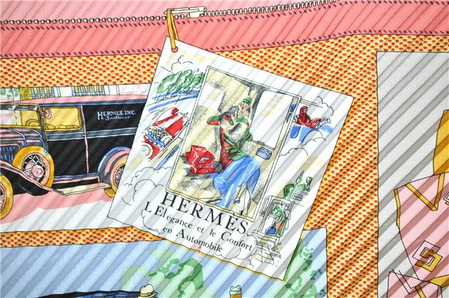 Authentic HERMES Pleats Scarf 