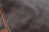 Authentic CELINE C Macadam Blason Pattern Hand Bag PVC Leather Brown 5586A