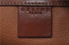 Authentic CELINE C Macadam Blason Pattern Hand Bag PVC Leather Brown 5586A