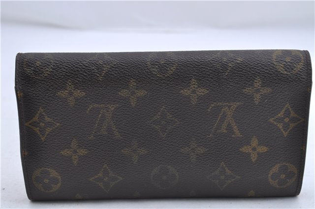 Auth Louis Vuitton Monogram Pochette Porte Monnaie Credit Wallet M61725 LV 5586D