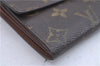 Auth Louis Vuitton Monogram Pochette Porte Monnaie Credit Wallet M61725 LV 5586D