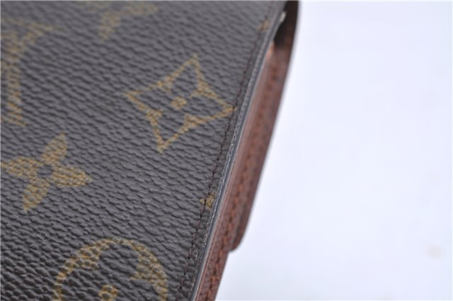 Auth Louis Vuitton Monogram Pochette Porte Monnaie Credit Wallet M61725 LV 5586D