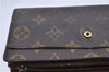 Auth Louis Vuitton Monogram Pochette Porte Monnaie Credit Wallet M61725 LV 5586D