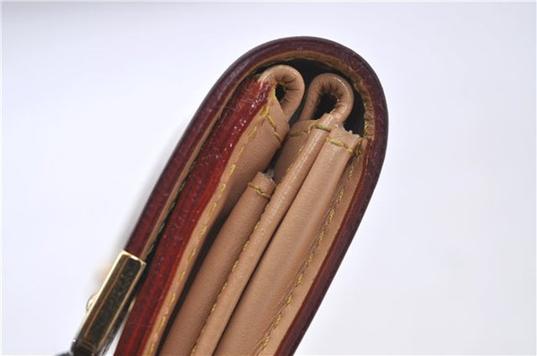 Auth Louis Vuitton Monogram Multicolor Porte Monnaie Plat Coin Case White 5589D