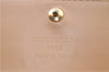Auth Louis Vuitton Monogram Multicolor Porte Monnaie Plat Coin Case White 5589D