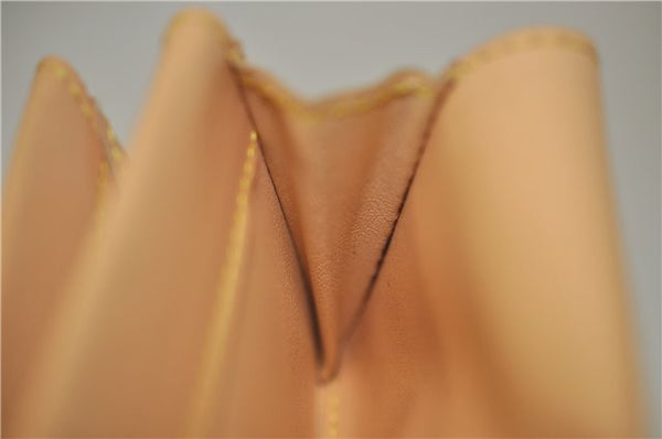 Auth Louis Vuitton Monogram Multicolor Porte Monnaie Plat Coin Case White 5589D