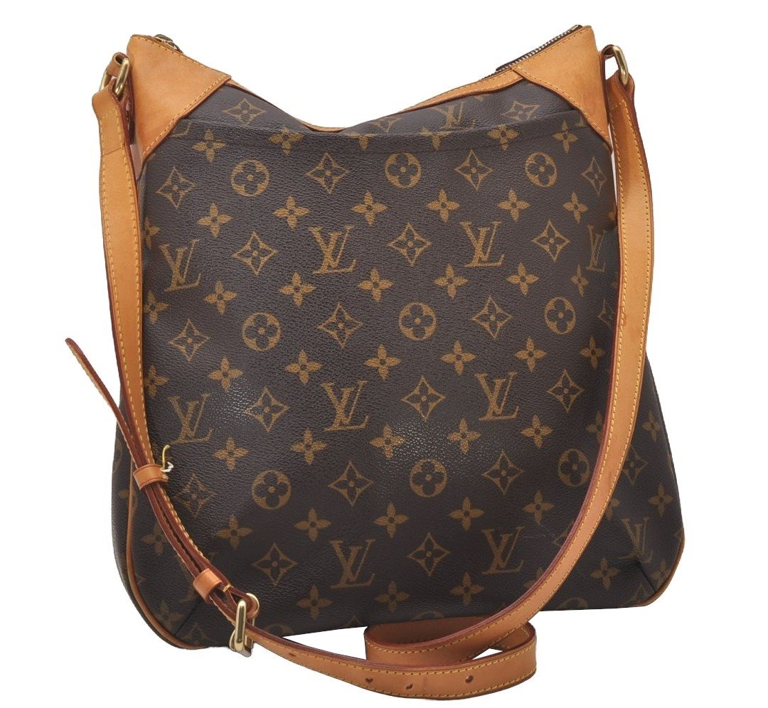 Authentic Louis Vuitton Monogram Odeon MM Shoulder Cross Bag M56389 LV 5589I