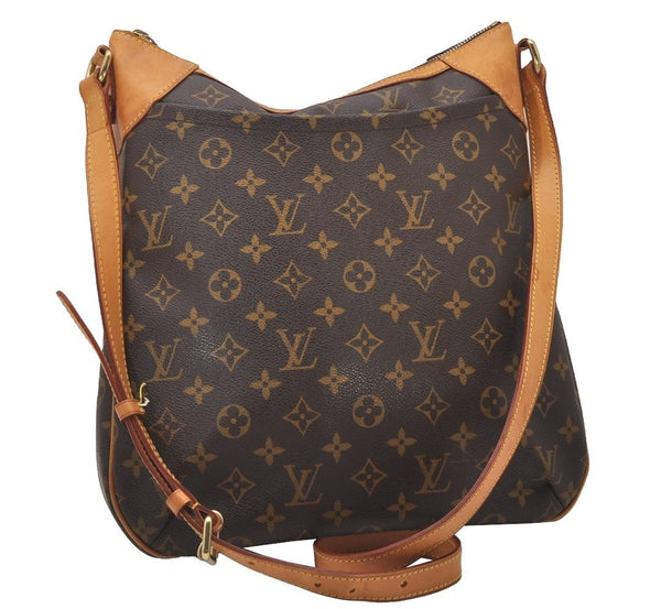 Authentic Louis Vuitton Monogram Odeon MM Shoulder Cross Bag M56389 LV 5589I