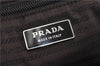 Authentic PRADA Nylon Leather Shoulder Hand Bag Purse B10745 Khaki Purple 5590C