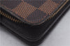 Authentic Louis Vuitton Damier Compact Zip Bifold Wallet Purse N61668 LV 5591D