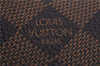 Authentic Louis Vuitton Damier Compact Zip Bifold Wallet Purse N61668 LV 5591D