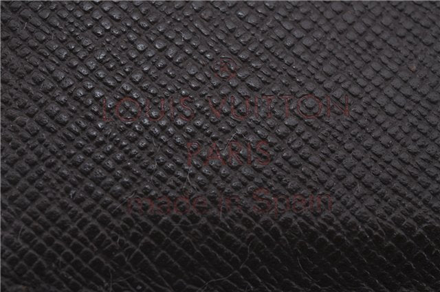 Authentic Louis Vuitton Damier Compact Zip Bifold Wallet Purse N61668 LV 5591D