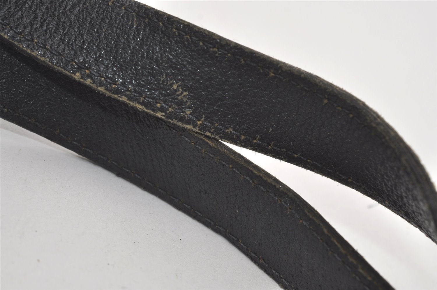 Authentic GUCCI Vintage Shoulder Tote Bag GG PVC Leather Navy Blue 5591I