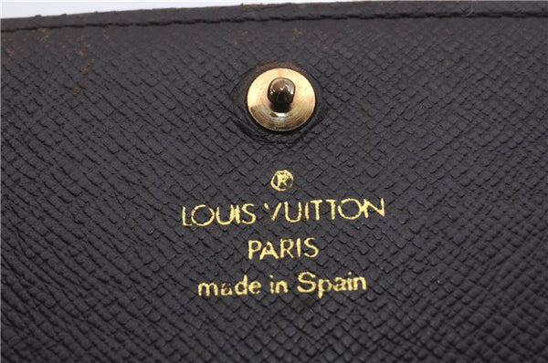 Auth Louis Vuitton Damier Porte Monnaie Billets Tresor Wallet N61730 LV 5592D