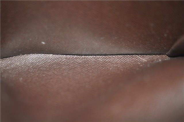 Auth Louis Vuitton Damier Porte Monnaie Billets Tresor Wallet N61730 LV 5592D