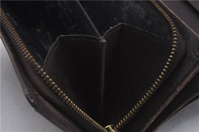 Auth Louis Vuitton Damier Porte Monnaie Billets Tresor Wallet N61730 LV 5592D