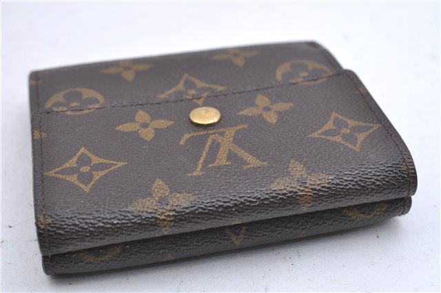 Auth Louis Vuitton Monogram Porte Monnaie Billet Carte Credit M61652 LV 5593D