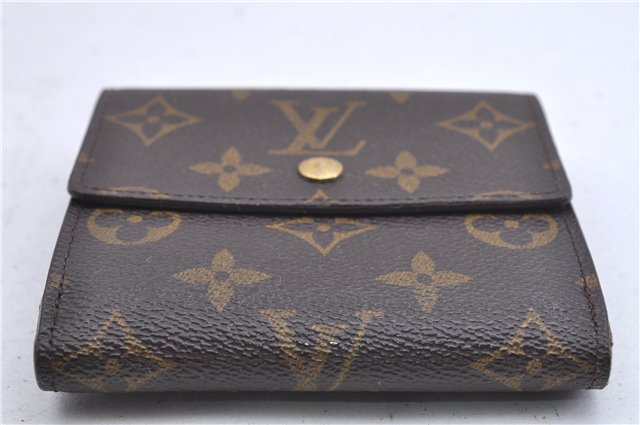 Auth Louis Vuitton Monogram Porte Monnaie Billet Carte Credit M61652 LV 5593D