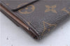 Auth Louis Vuitton Monogram Porte Monnaie Billet Carte Credit M61652 LV 5593D