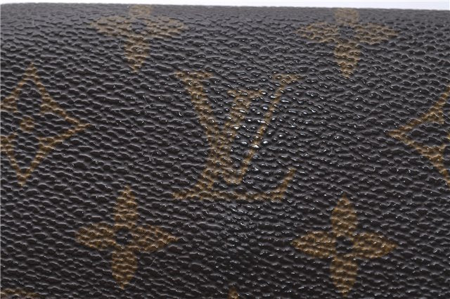 Auth Louis Vuitton Monogram Porte Monnaie Billet Carte Credit M61652 LV 5593D