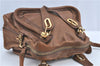 Authentic Chloe Paraty 2Way Shoulder Hand Bag Leather Brown 5595B