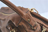 Authentic Chloe Paraty 2Way Shoulder Hand Bag Leather Brown 5595B