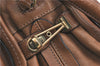 Authentic Chloe Paraty 2Way Shoulder Hand Bag Leather Brown 5595B