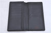 Authentic Louis Vuitton Epi Porte Cartes Credit Yen Wallet Black M63212 LV 5596D