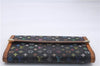 Louis Vuitton Monogram Multicolor Portefeuille International M92658 Wallet 5598D