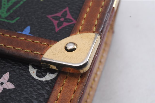 Louis Vuitton Monogram Multicolor Portefeuille International M92658 Wallet 5598D