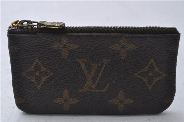 Authentic Louis Vuitton Monogram Pochette Cles Coin Case M62650 LV 5600D