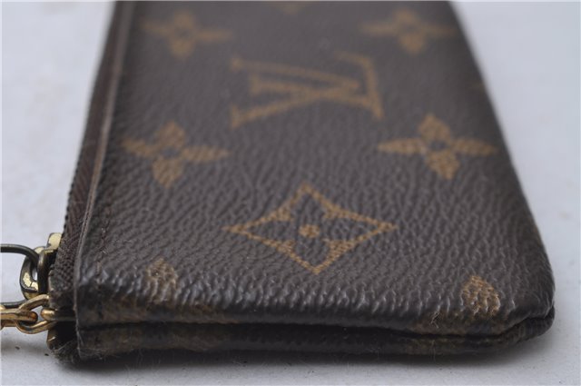 Authentic Louis Vuitton Monogram Pochette Cles Coin Case M62650 LV 5600D