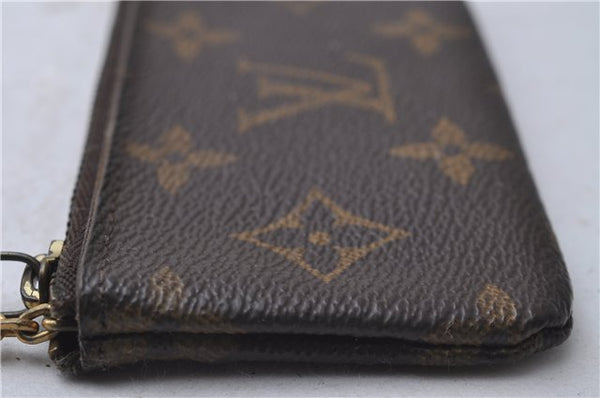Authentic Louis Vuitton Monogram Pochette Cles Coin Case M62650 LV 5600D