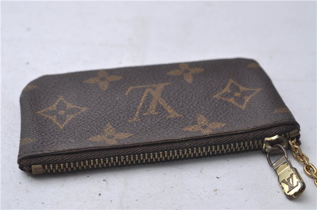 Authentic Louis Vuitton Monogram Pochette Cles Coin Case M62650 LV 5600D