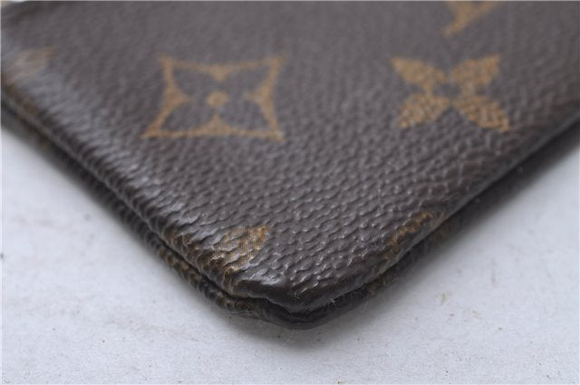 Authentic Louis Vuitton Monogram Pochette Cles Coin Case M62650 LV 5600D