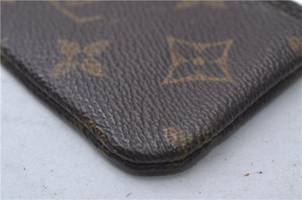 Authentic Louis Vuitton Monogram Pochette Cles Coin Case M62650 LV 5600D