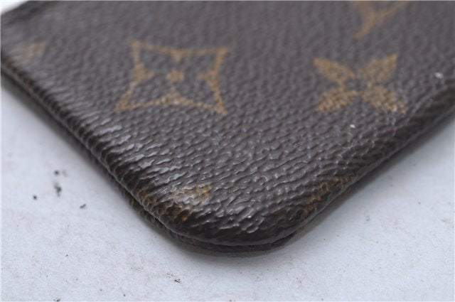 Authentic Louis Vuitton Monogram Pochette Cles Coin Case M62650 LV 5600D