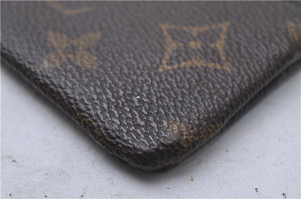 Authentic Louis Vuitton Monogram Pochette Cles Coin Case M62650 LV 5600D