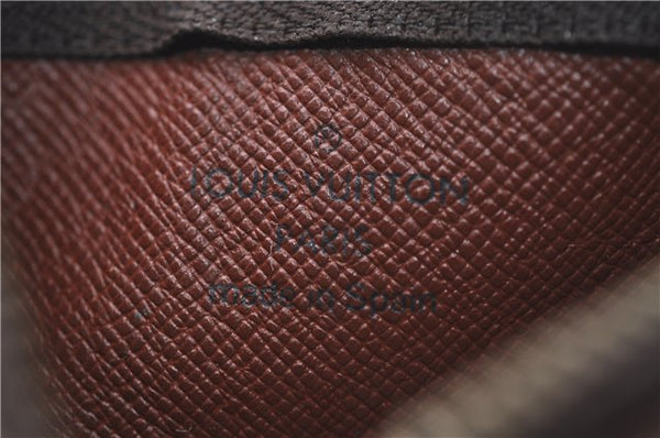 Authentic Louis Vuitton Monogram Pochette Cles Coin Case M62650 LV 5600D