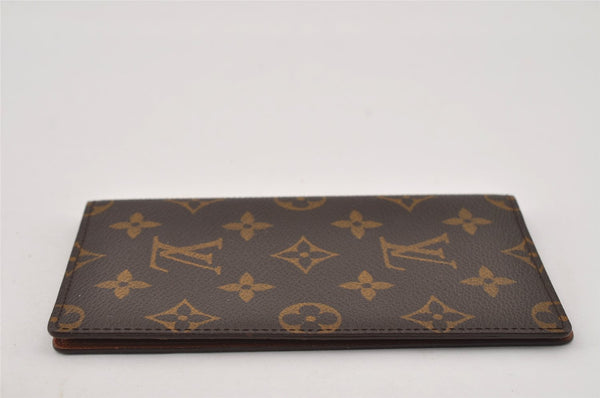 Authentic Louis Vuitton Monogram Agenda Poche Planner Cover R20503 LV 5600I