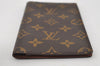 Authentic Louis Vuitton Monogram Agenda Poche Planner Cover R20503 LV 5600I