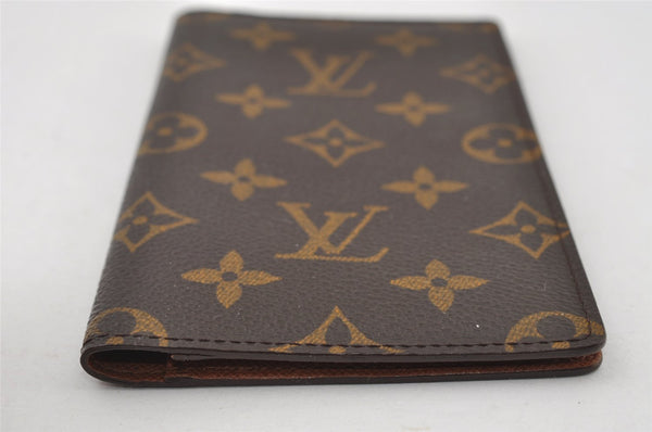 Authentic Louis Vuitton Monogram Agenda Poche Planner Cover R20503 LV 5600I