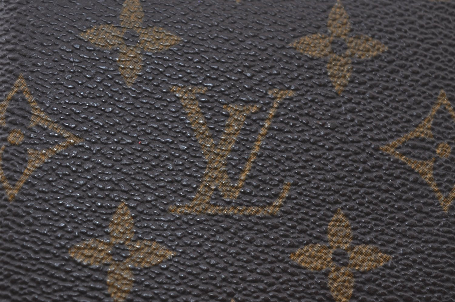 Authentic Louis Vuitton Monogram Agenda Poche Planner Cover R20503 LV 5600I