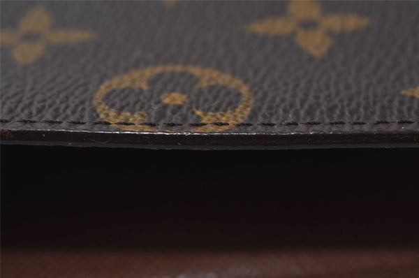 Authentic Louis Vuitton Monogram Agenda Poche Planner Cover R20503 LV 5600I