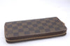 Authentic Louis Vuitton Damier Zippy Wallet Long Purse N60015 LV 5601D