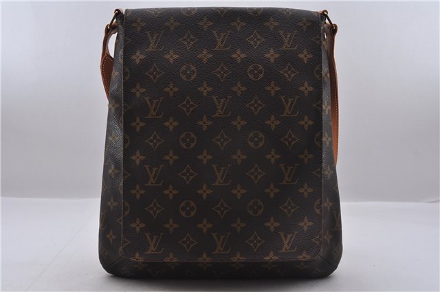 Authentic Louis Vuitton Monogram Musette Shoulder Cross Body Bag M51256 LV 5603E