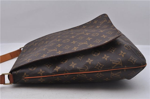 Authentic Louis Vuitton Monogram Musette Shoulder Cross Body Bag M51256 LV 5603E